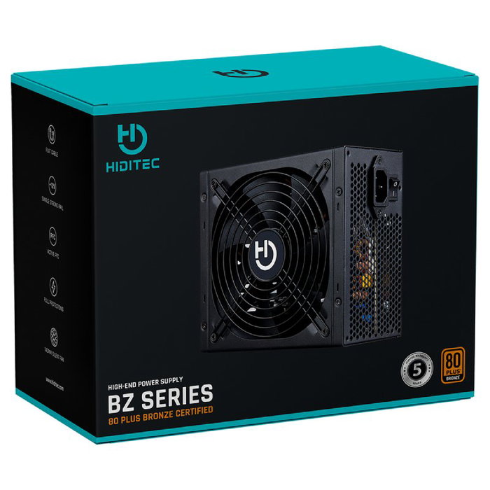 Hiditec RL550 550W 80 Plus Bronze ATX